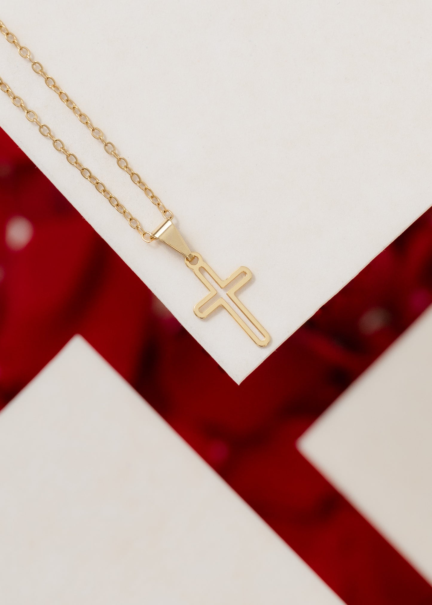 Silhouette Cross Pendant