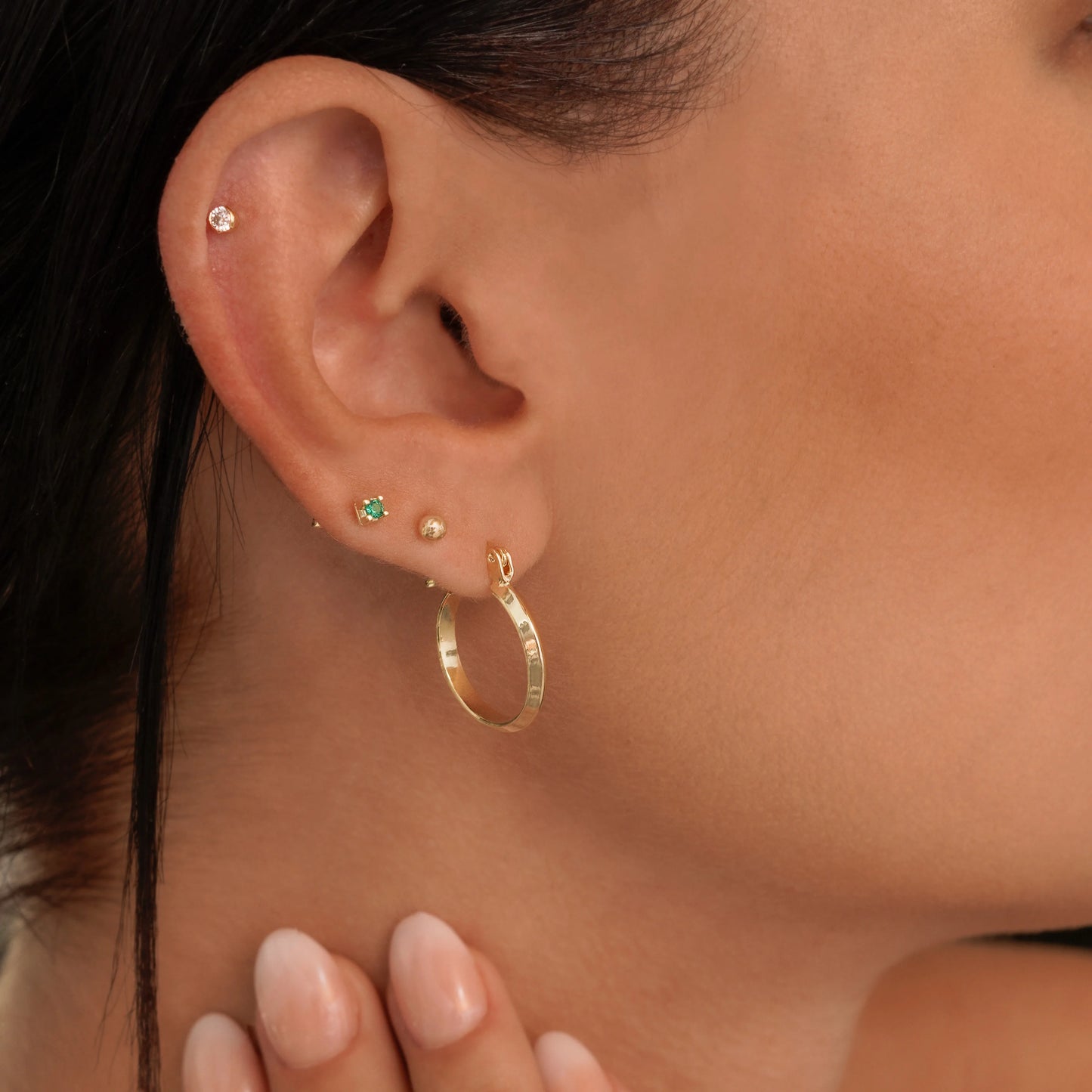 Ball Earrings 3mm