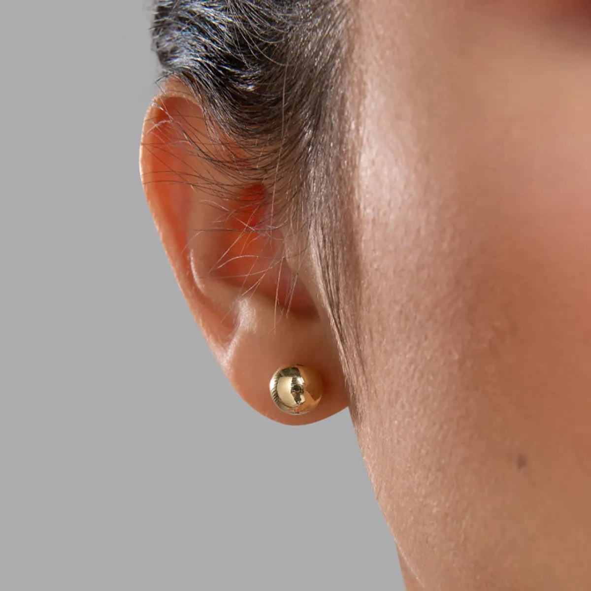 Ball 8mm Earrings
