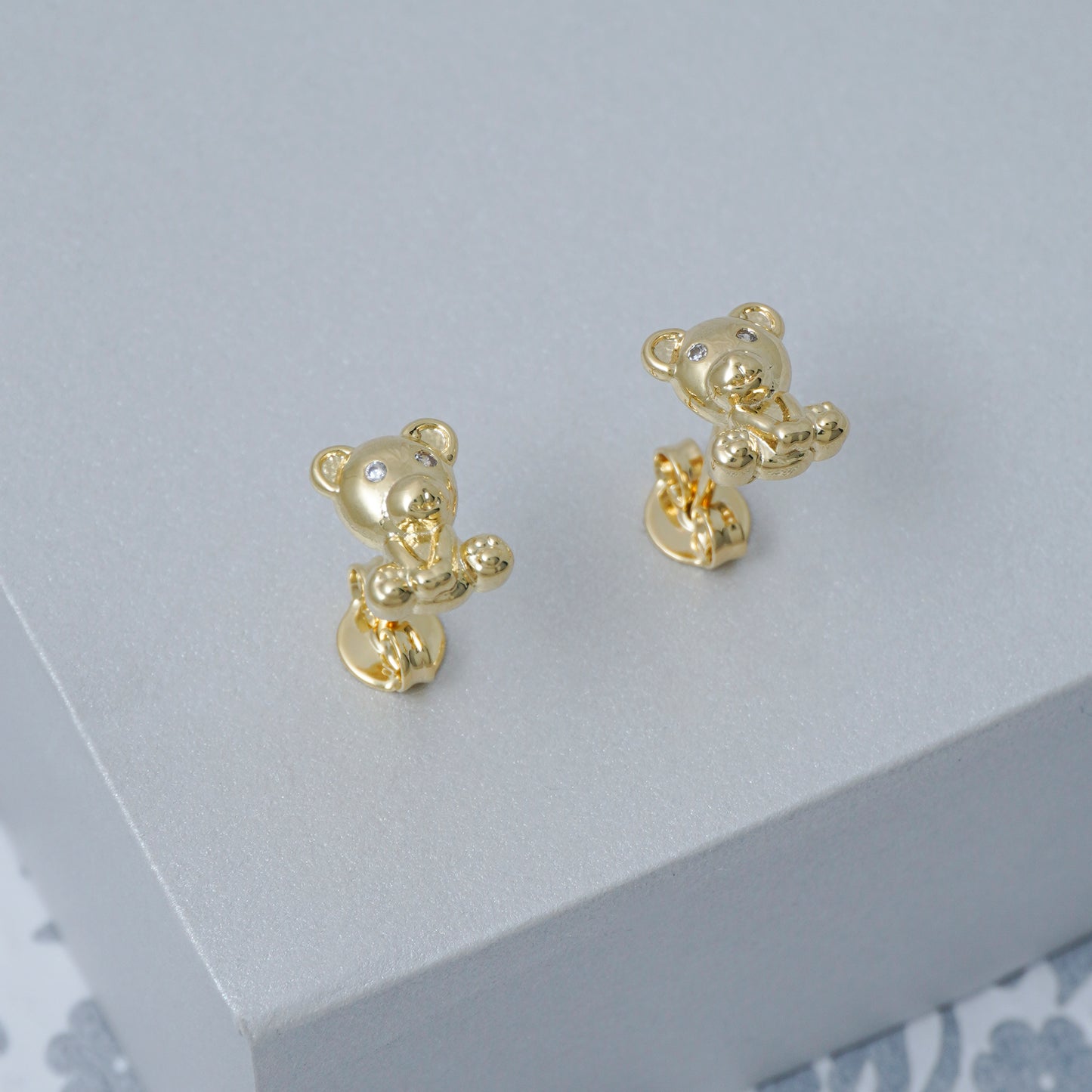Teddy Bear Earring