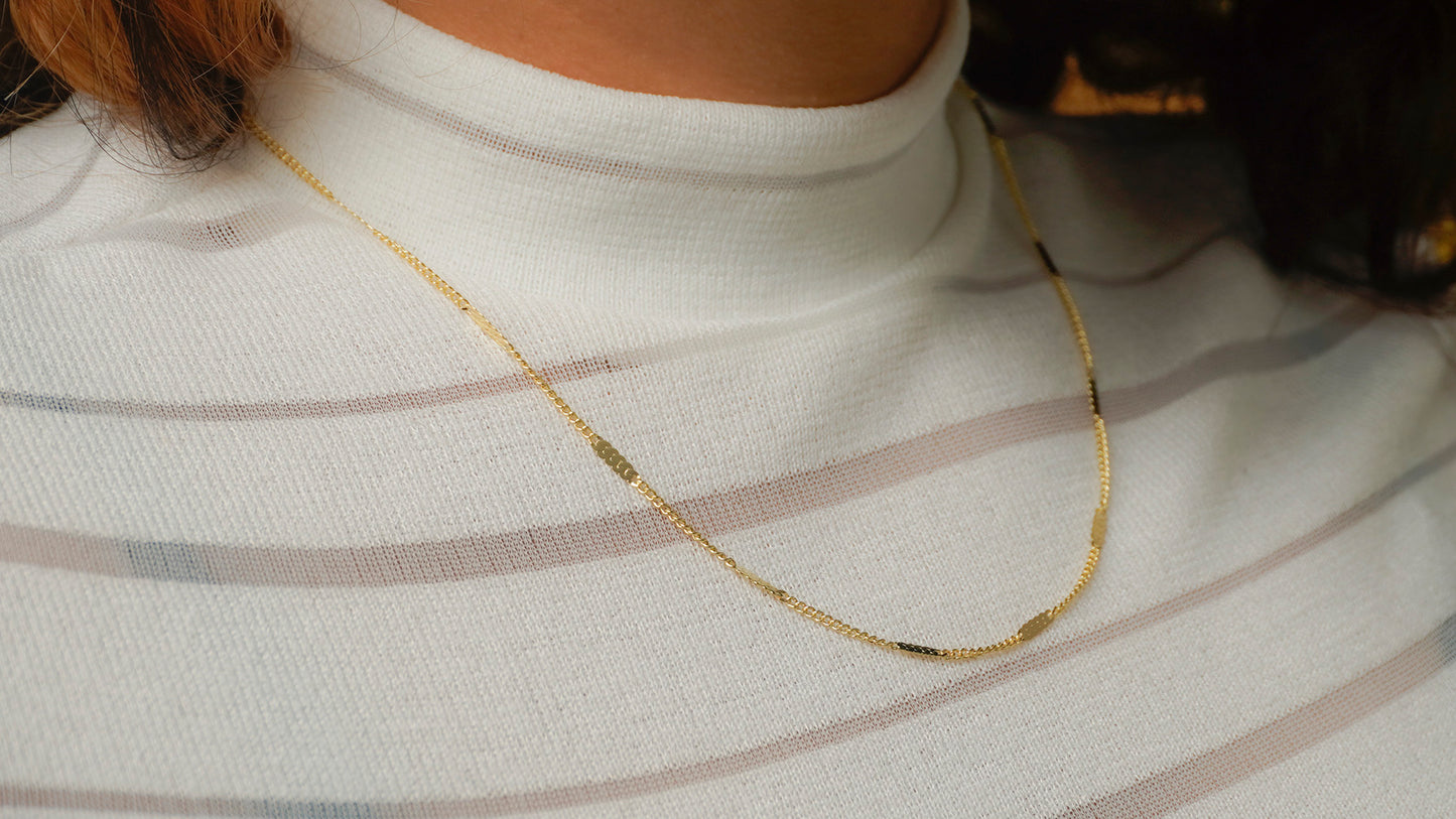 Cuban Flashes Chain Necklace