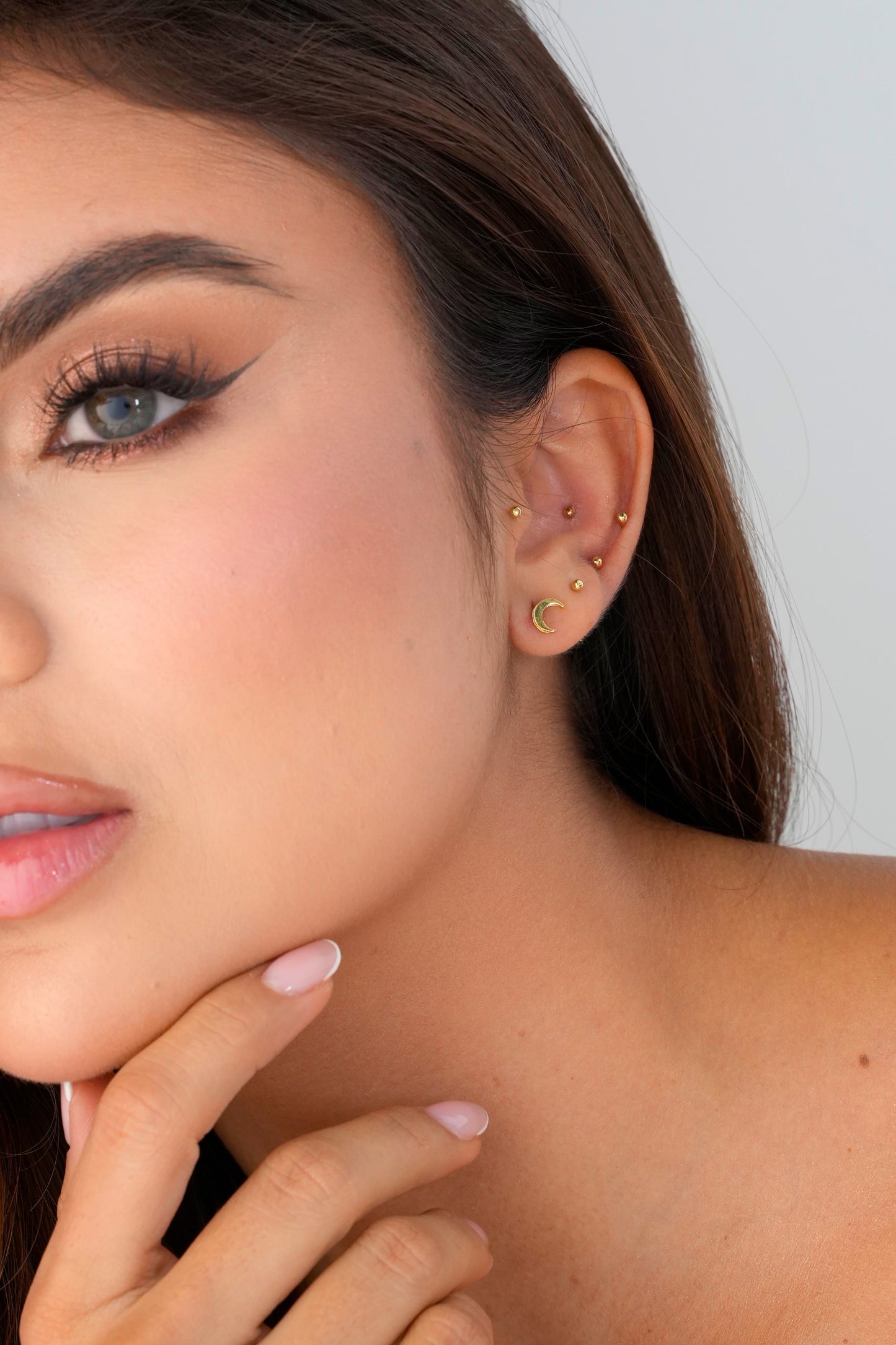 Half Moon Earrings