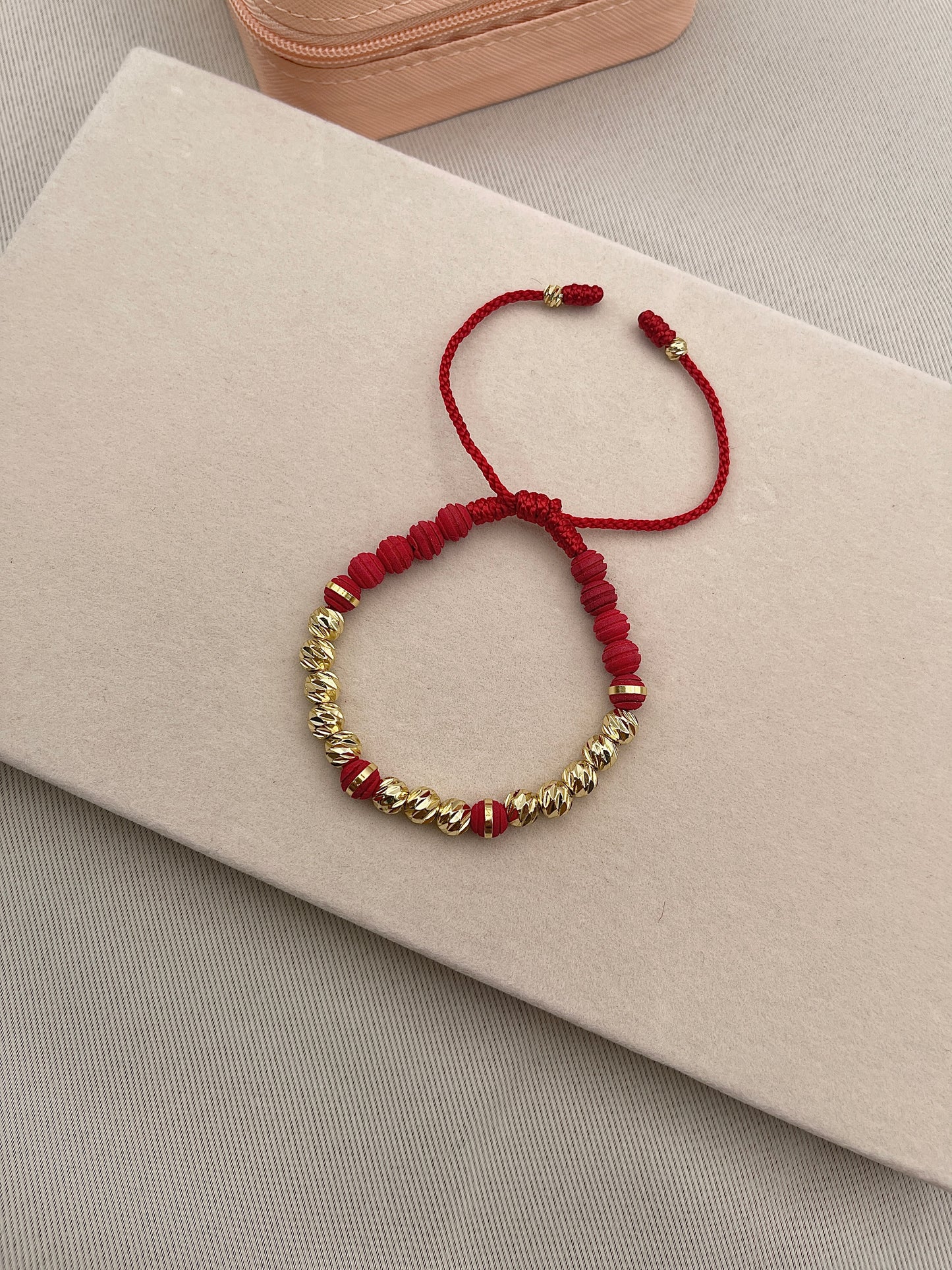 Italian Neoprene Beads Handmade Bracelet