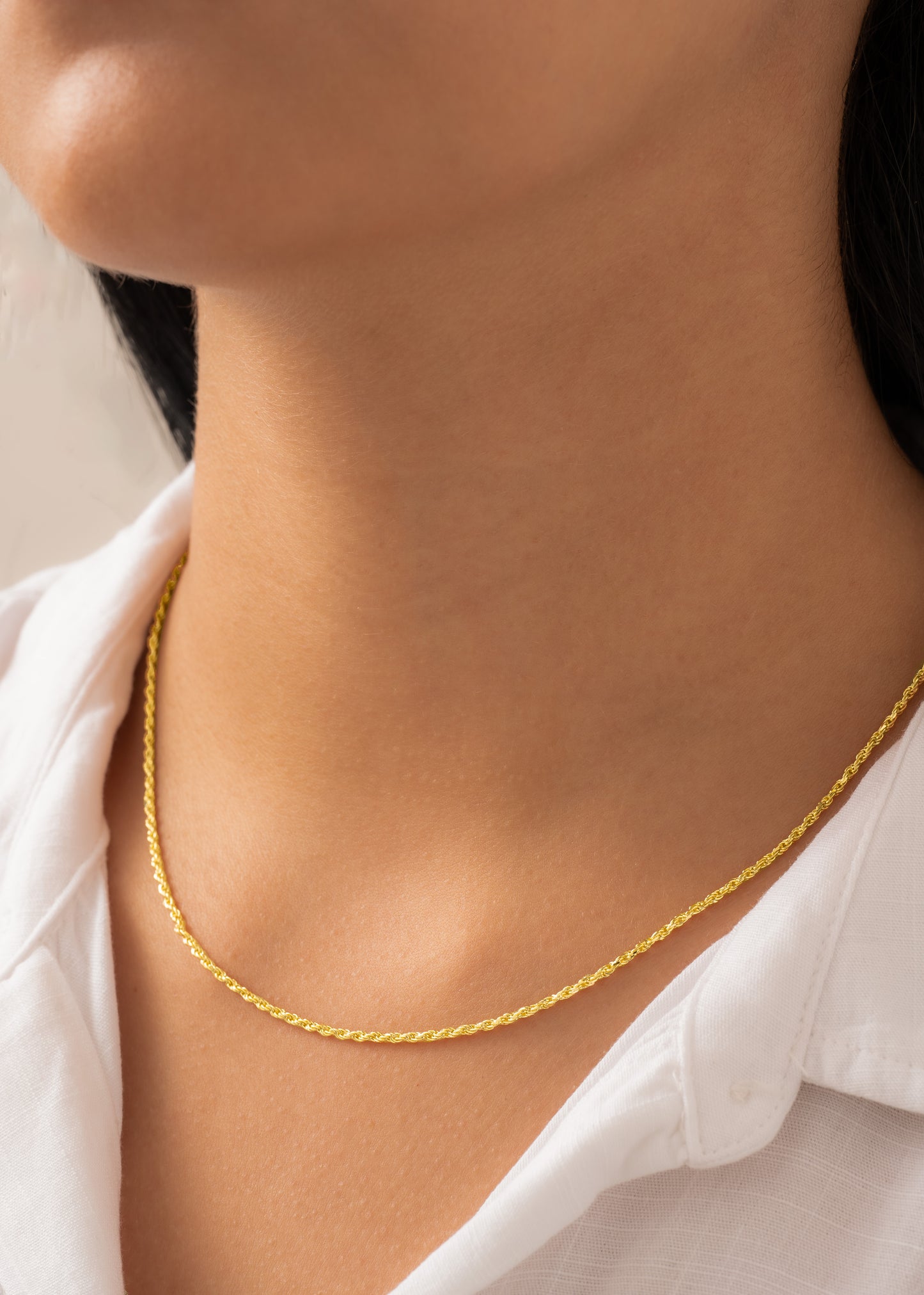 Diamond Bow Chain Necklace