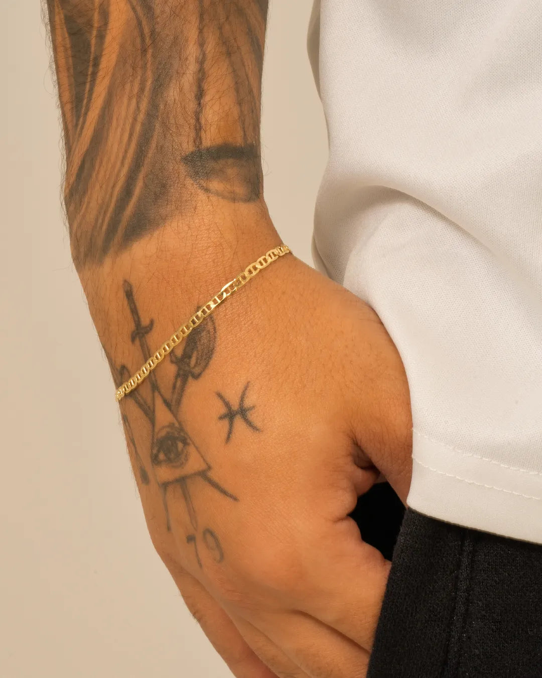 Marine 925 Sterling Silver Bracelet