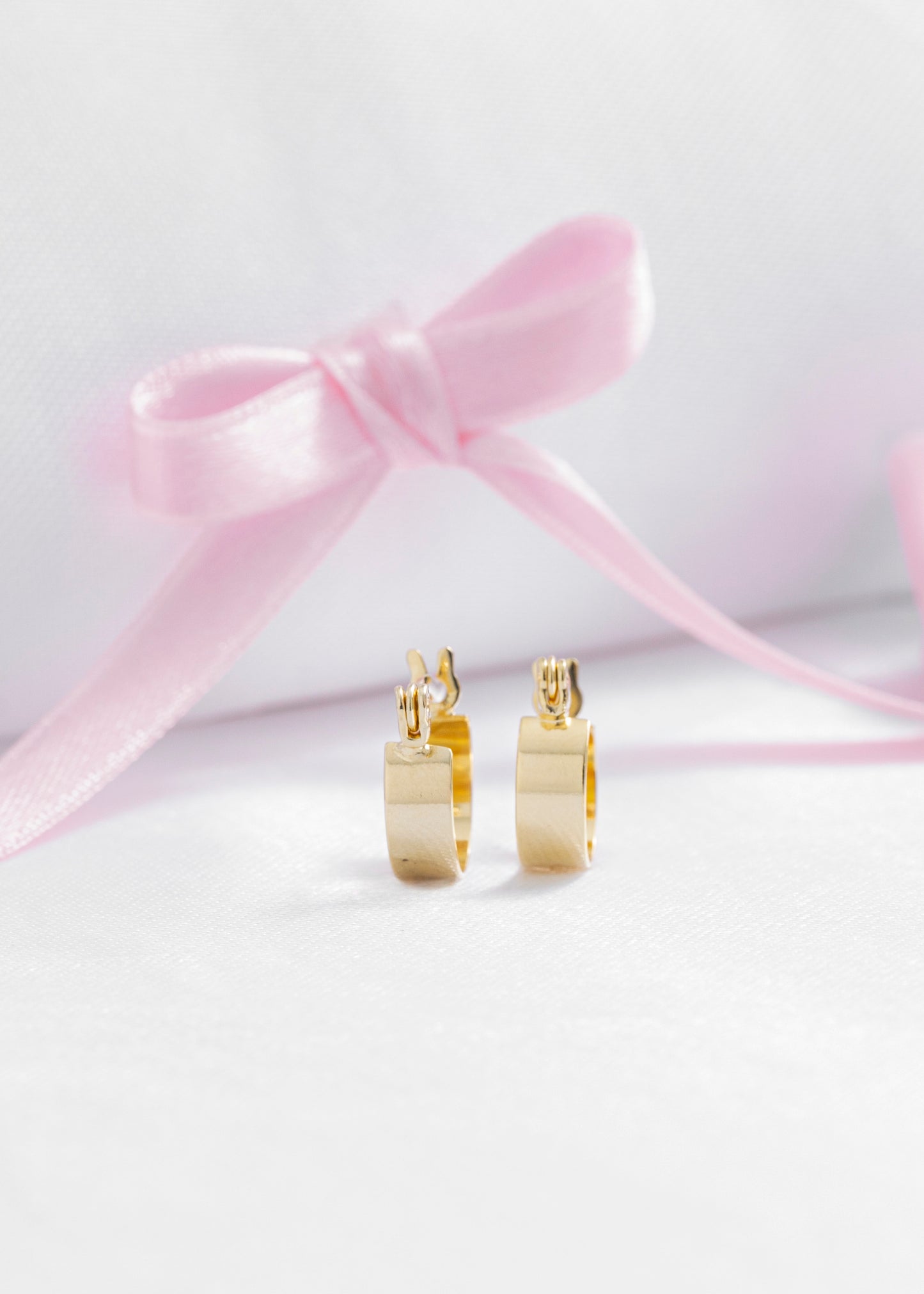 Perfect Golden Hoop Earrings