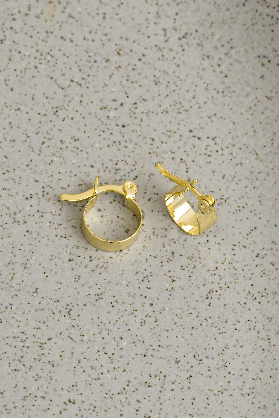 Perfect Golden Hoop Earrings