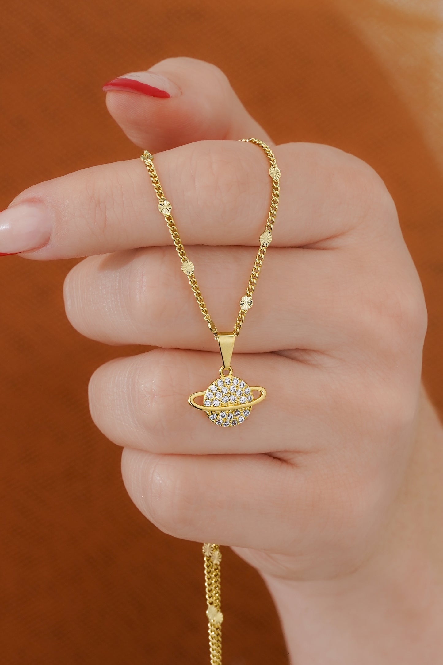 Cuban Sun Chain Necklace