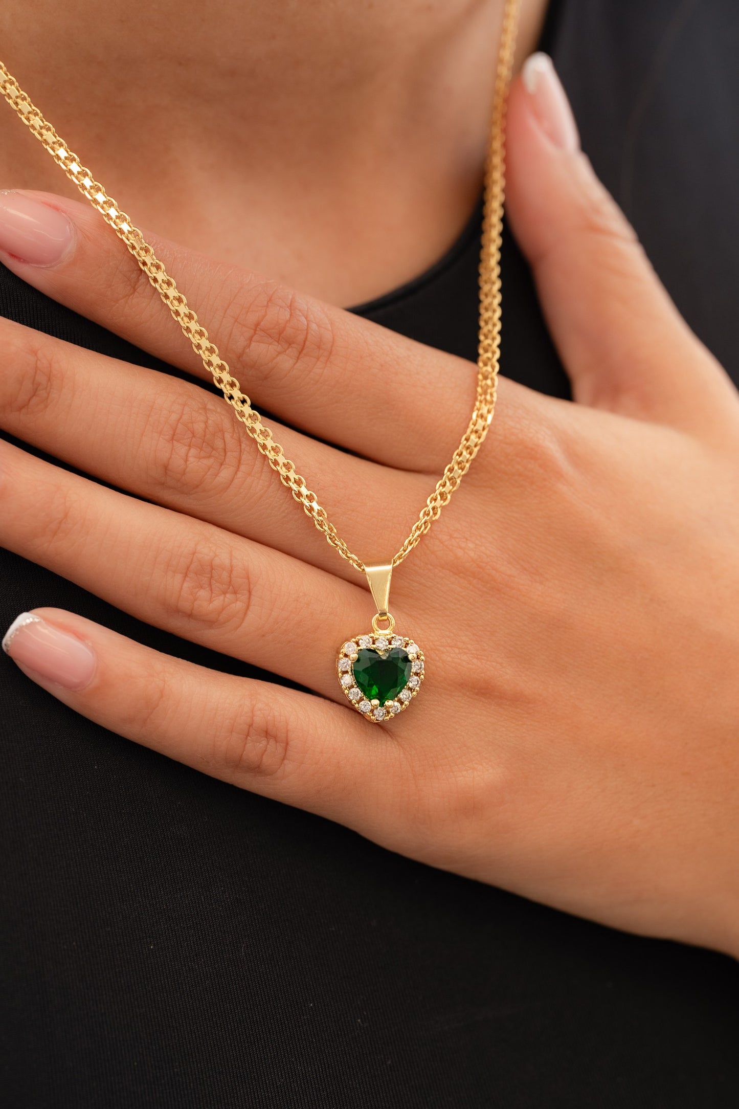 Green Heart Pendant
