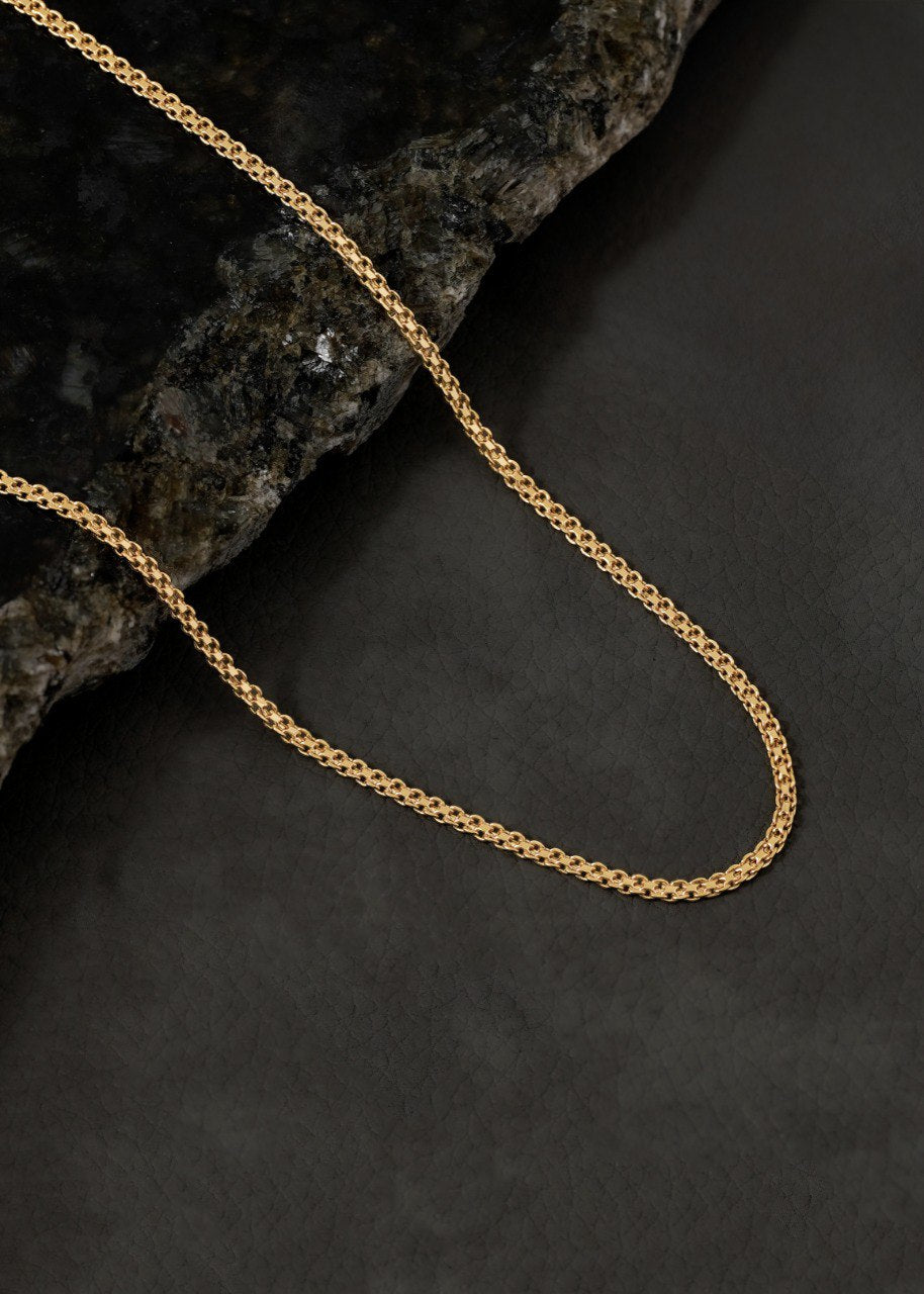 Chino 2mm Men Chain Necklace