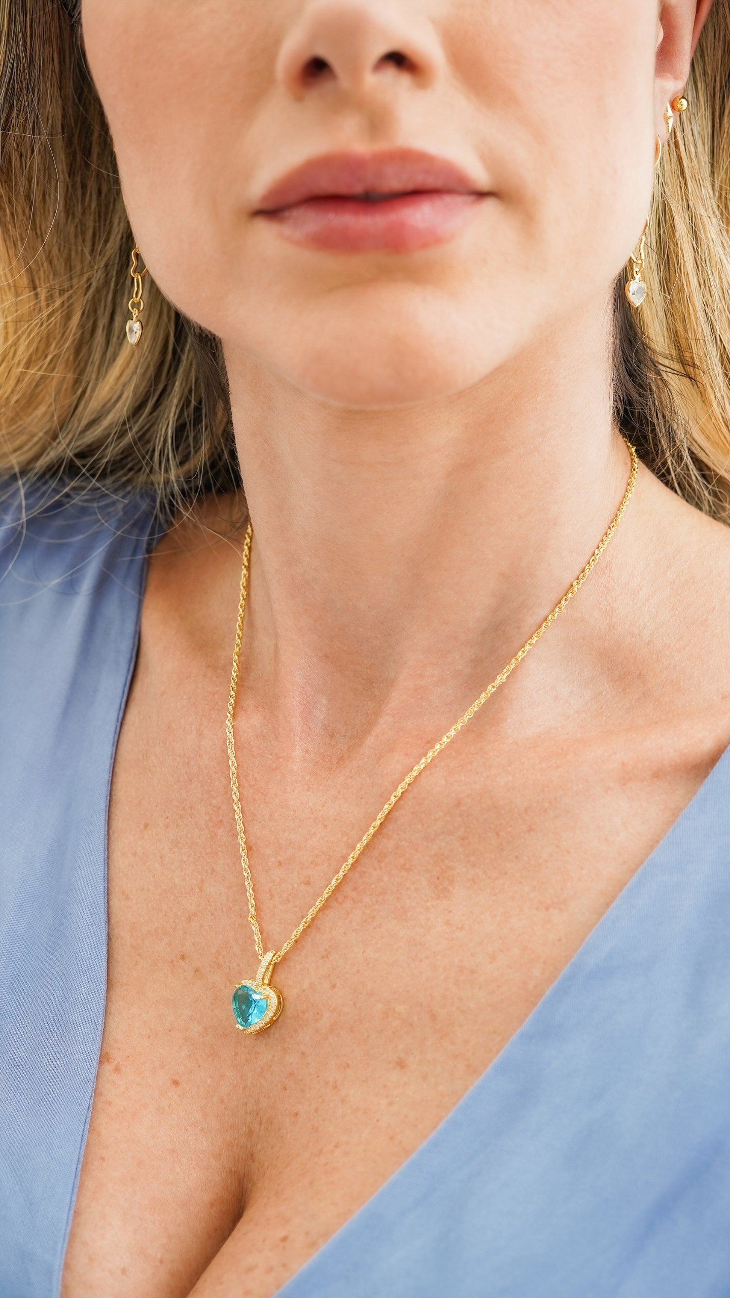 Diamond Bow Chain Necklace