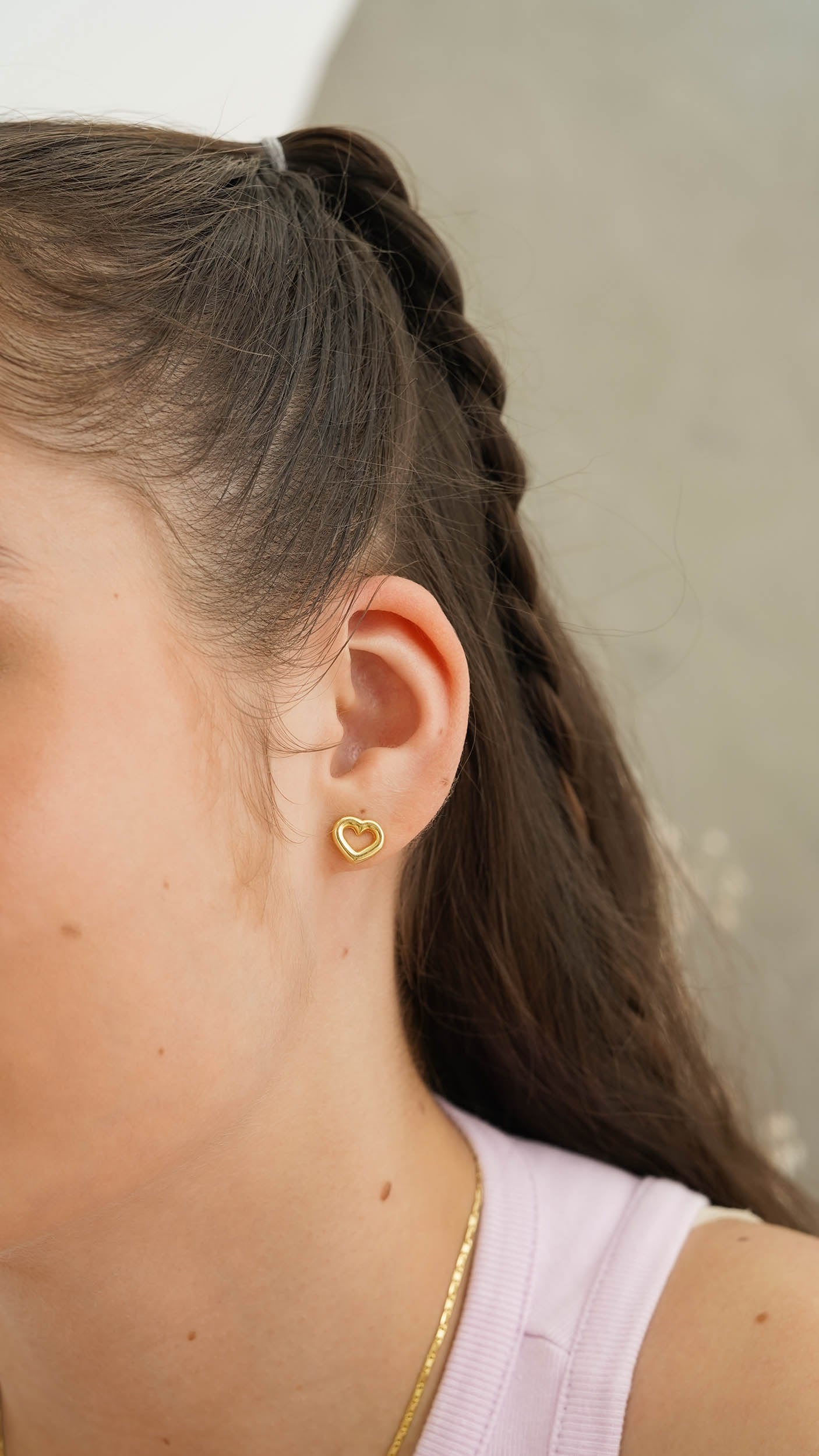 Medium Heart Earrings