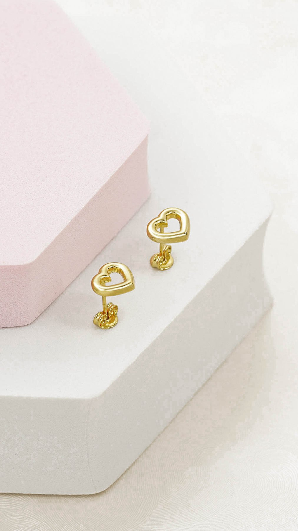 Medium Heart Earrings
