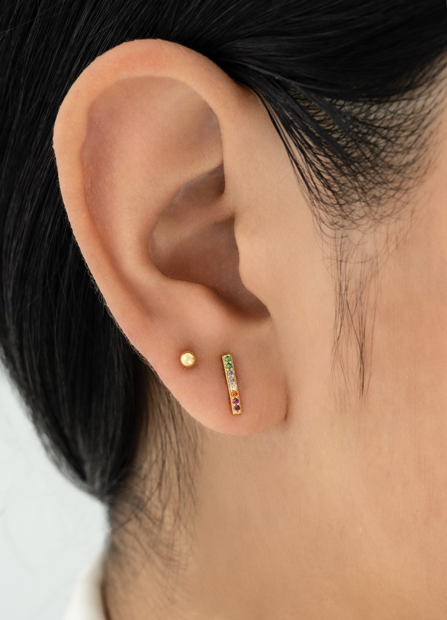 Rainbow Line Earrings