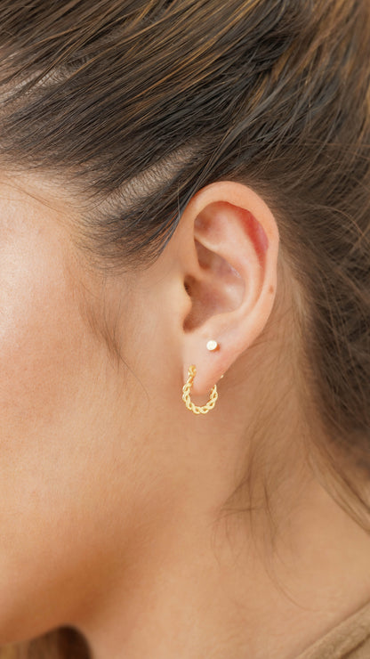 Hoop Steel Earrings