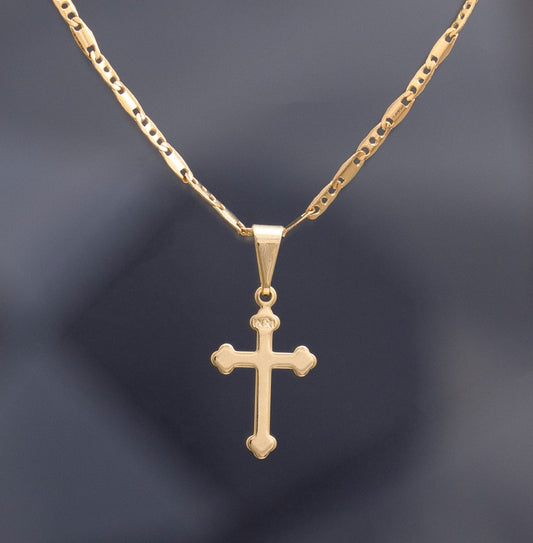 INRI Cross Thin Pendant