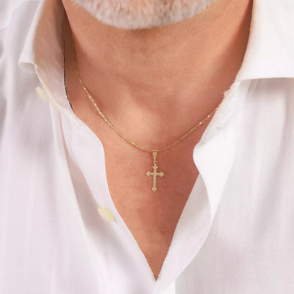 INRI Cross Thin Pendant