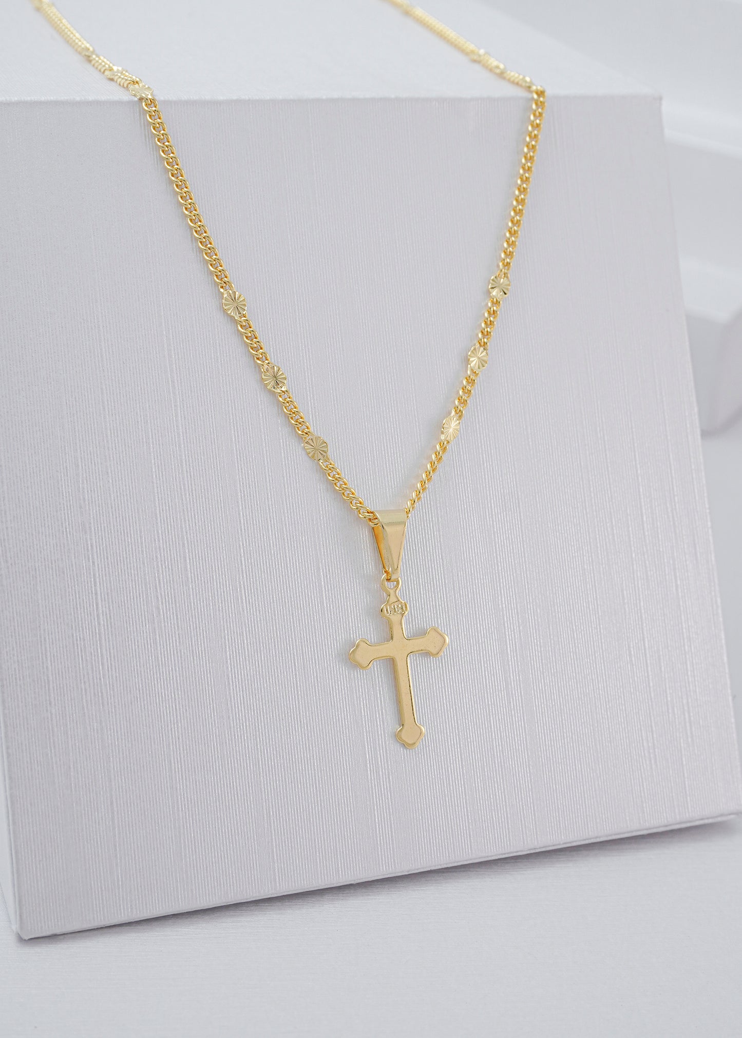 INRI Cross Thin Pendant