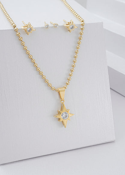 Zirconia Star Pendant