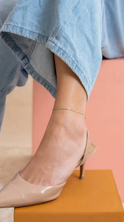Flat Ladder Anklet