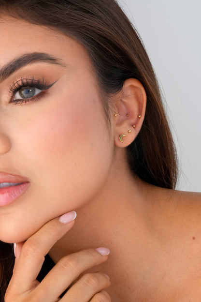 Half Moon Earrings