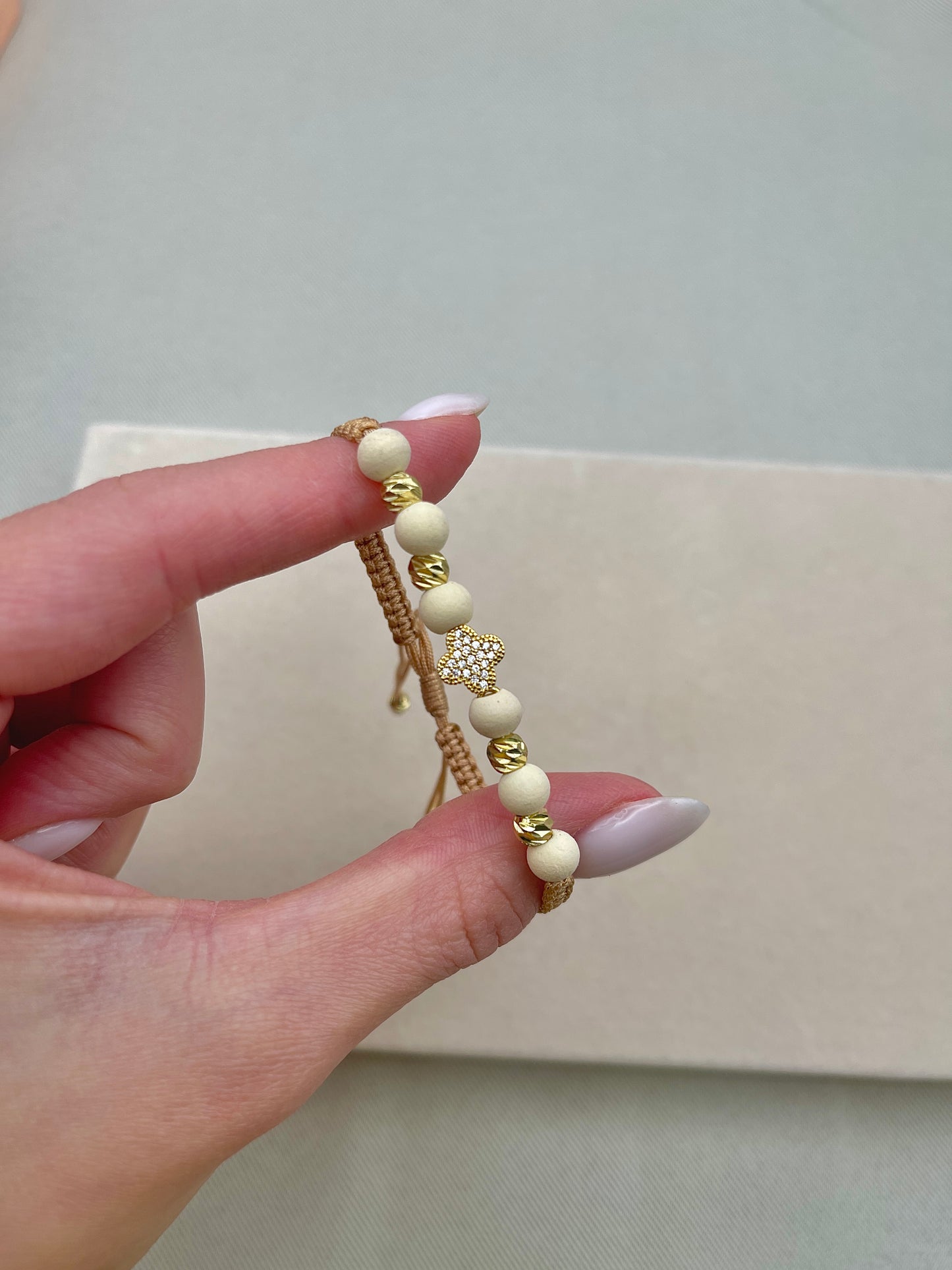 Sun Charm Italian Beads Handmade Bracelet