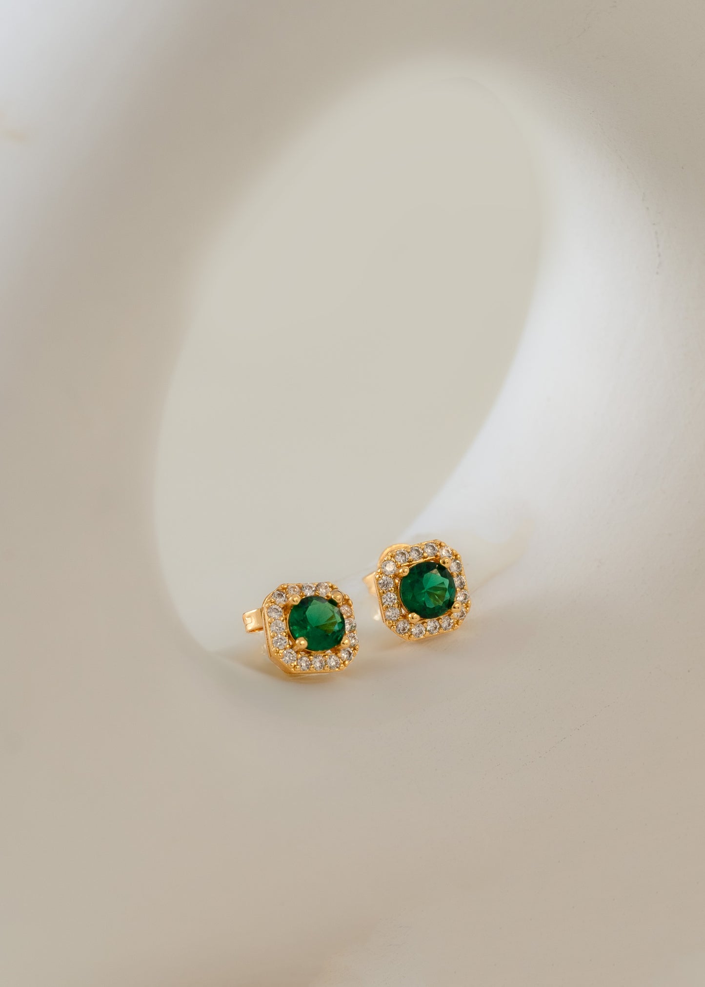 Dynasty Green Earrings
