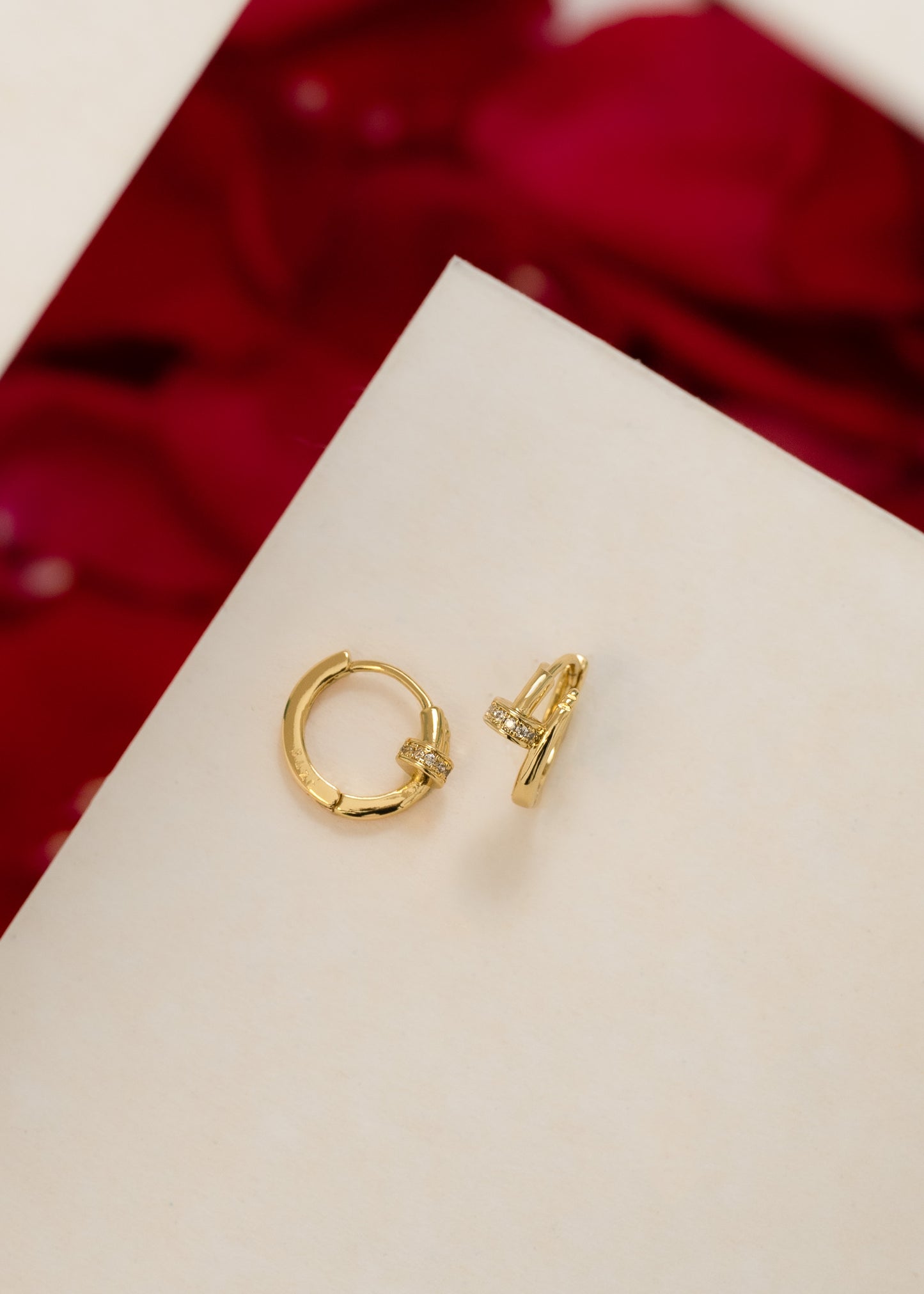 CT Clou Lux Hoop Earrings