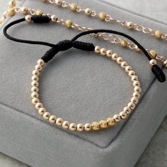 Full Smooth Italian Beads Handmade Bracelet