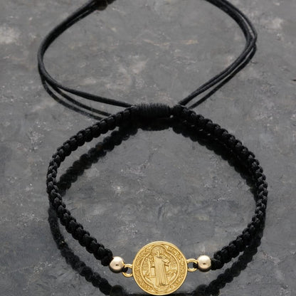 Saint Benedict Smooth Beads Handmade Bracelet