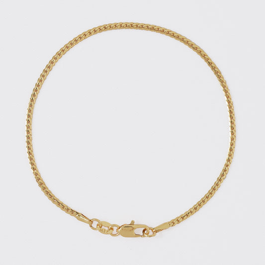 Thin Flat Snake Bracelet