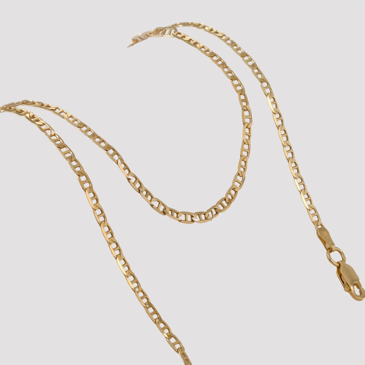 Marine 925 Sterling Silver Chain Necklace