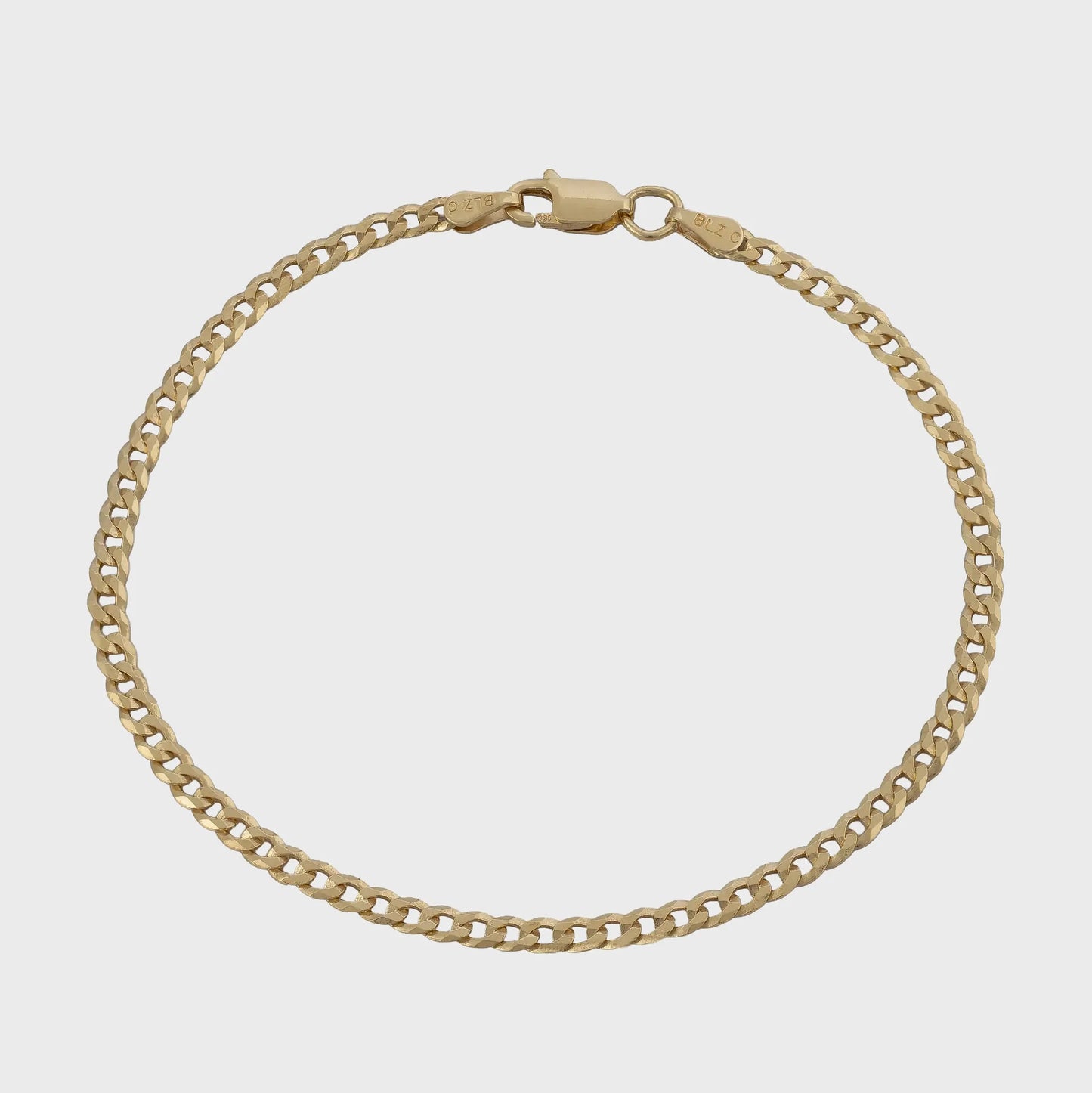 Cuban 3mm 925 Sterling Silver Bracelet