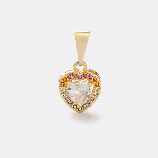 Rainbow Love Pendant