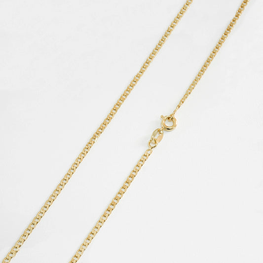 Cuban Flat Diamond Men Chain Necklace