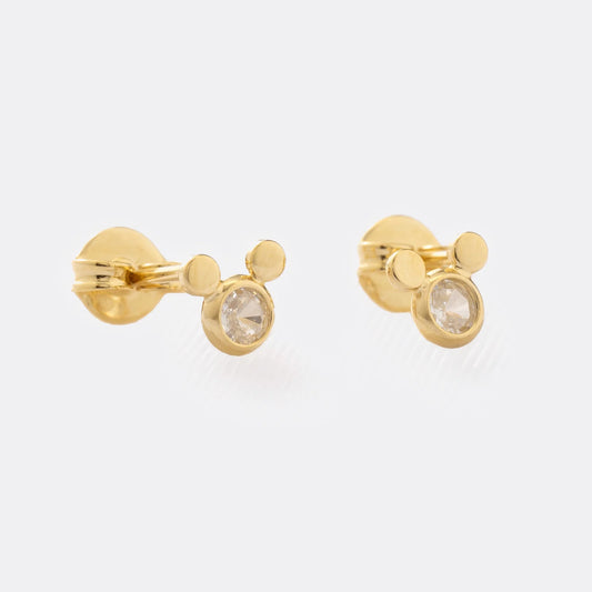 Mic Zircon Earrings