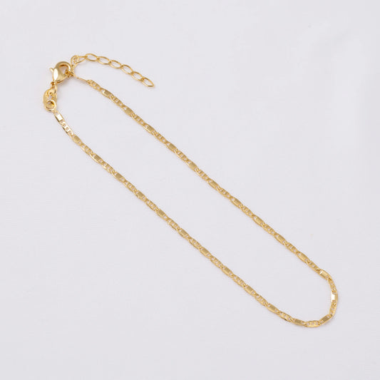 Flat Ladder Anklet