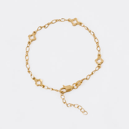 Clover Outline Bracelet