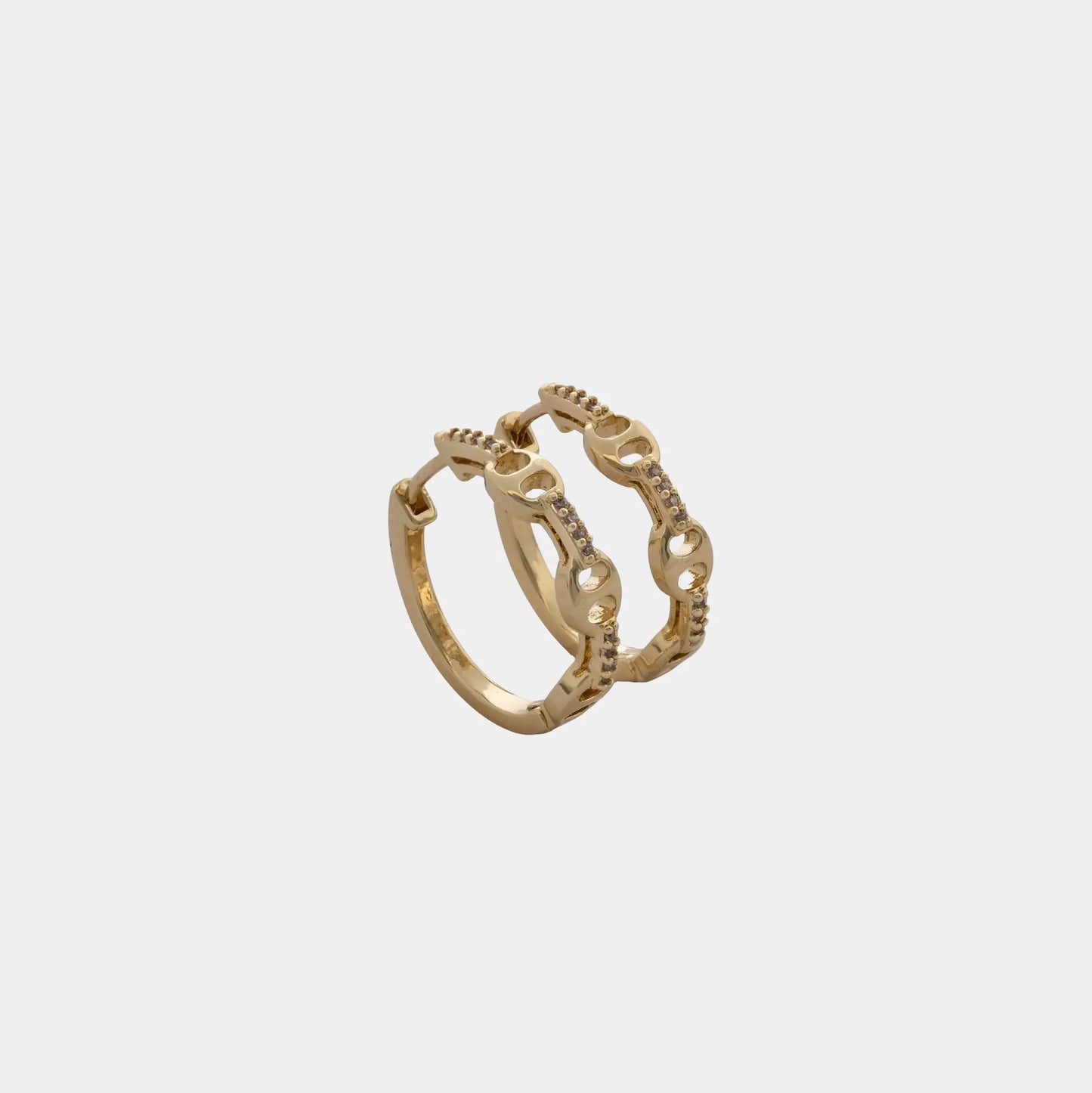 Loop GC Hoop Earrings