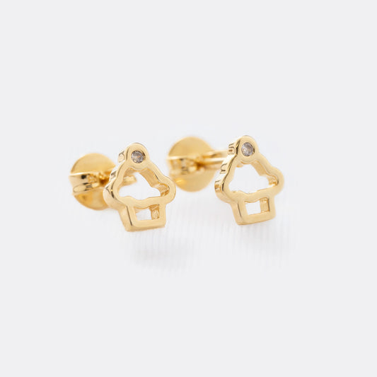 Cupcake Earrings