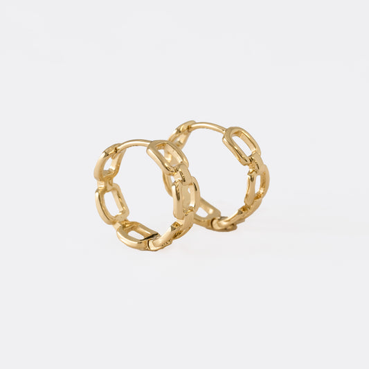 Cuban Eternal Hoop Earrings