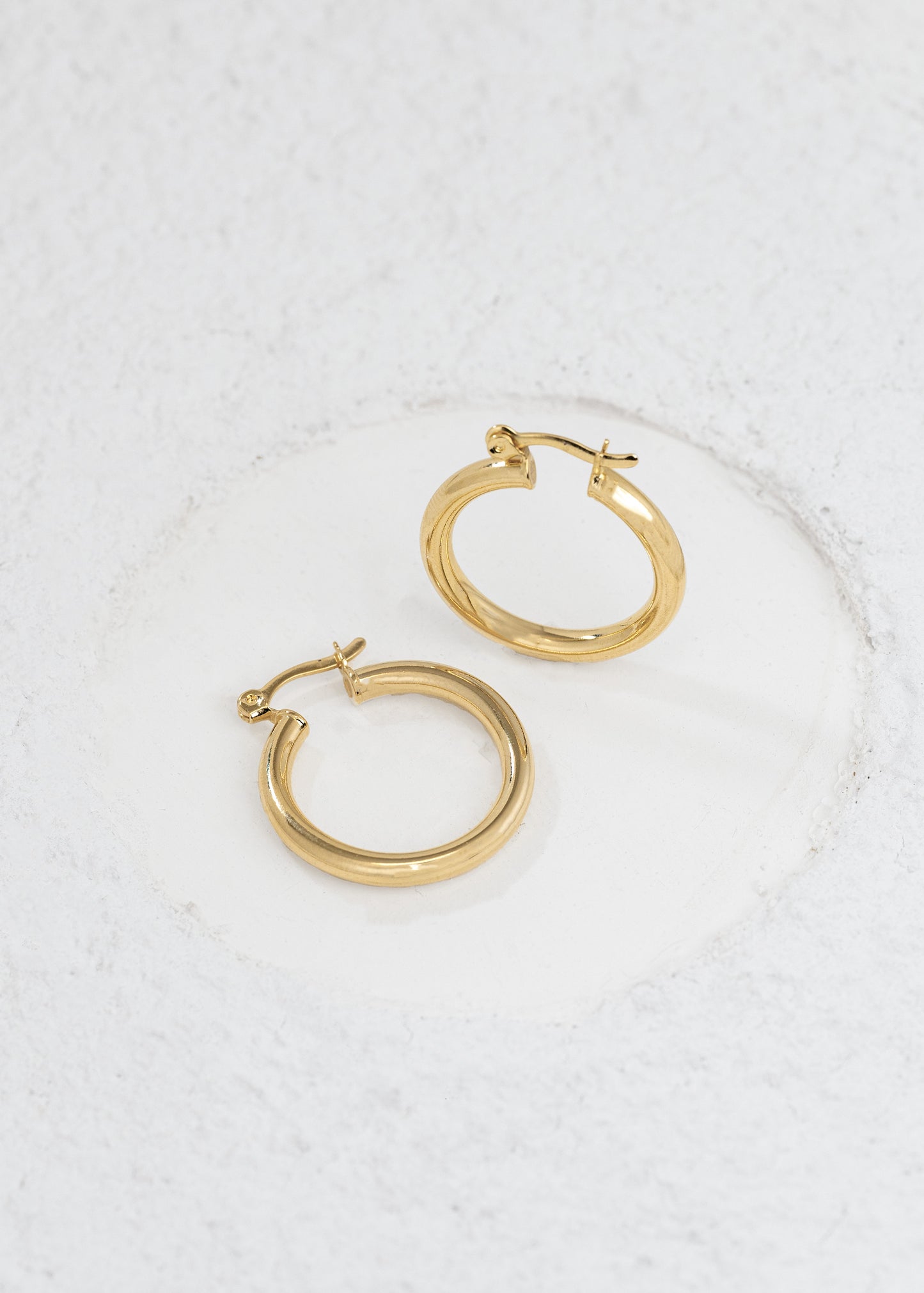 Tubular Hoop Earrings