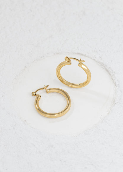 Tubular Hoop Earrings