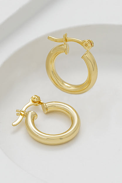 Tubular Small Hoop Earrings