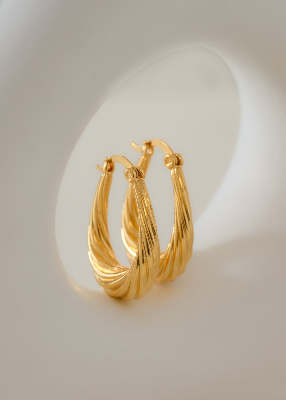 Hills Hoop Earrings