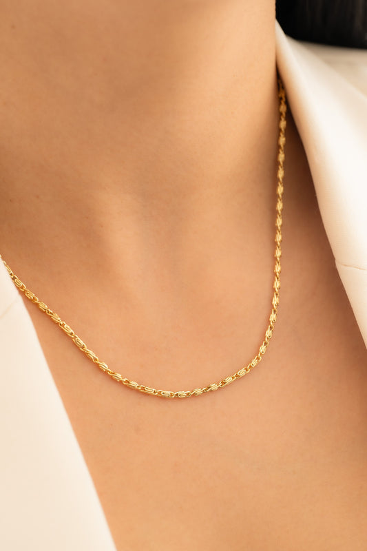 Snail Thick Chain Necklace