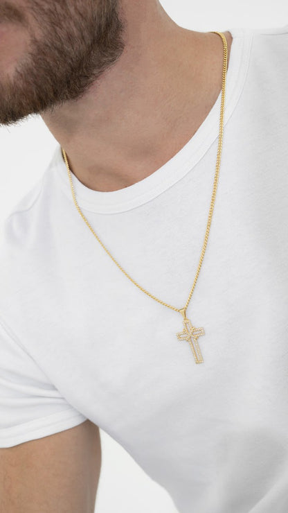 Cuban Link U Chain Necklace