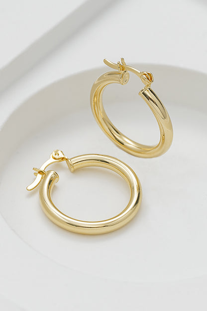 Tubular Hoop Earrings